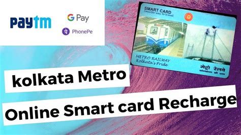 kolkata metro smart card recharge online|kmrc smart card.